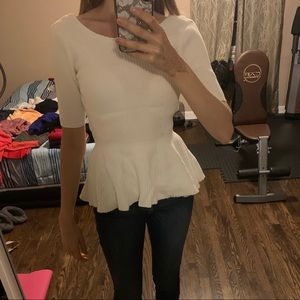Guess peplum sweater